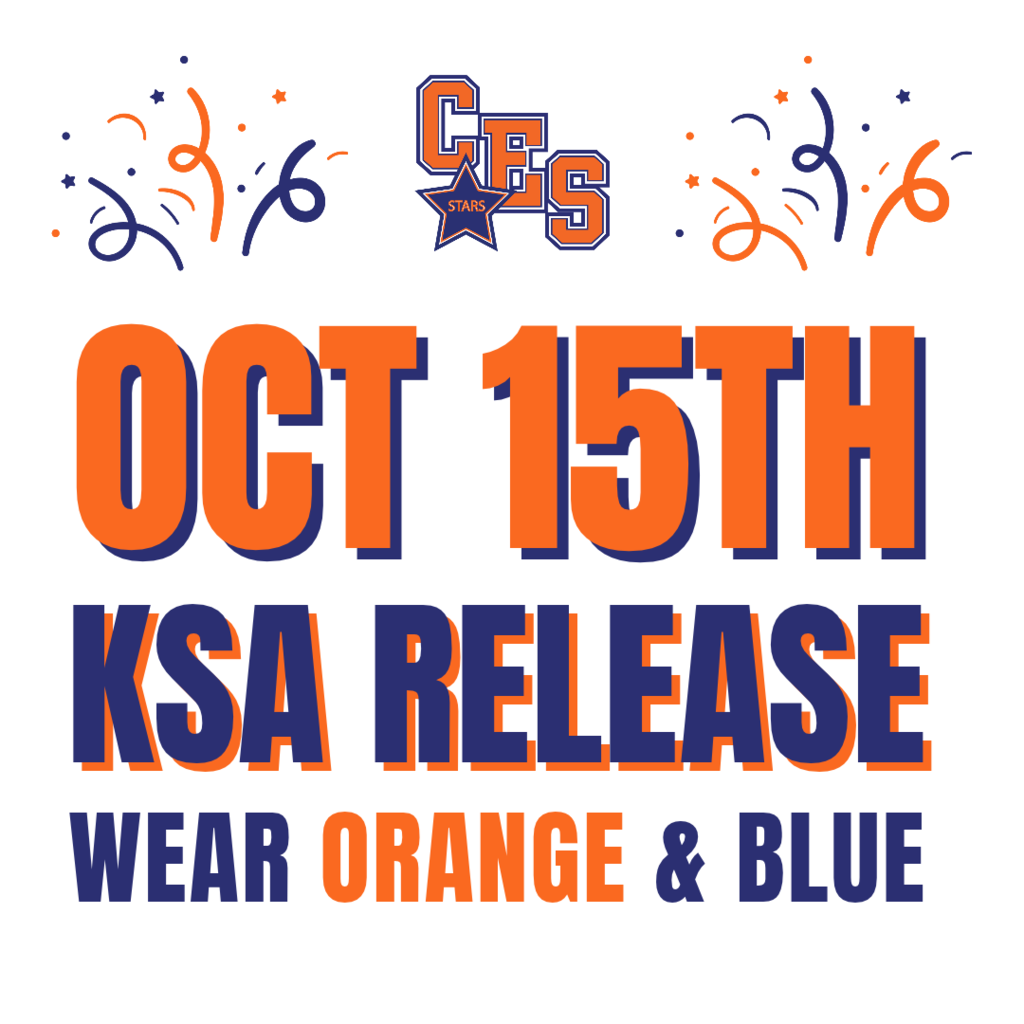 Wear Orange & Blue Thursday, October 15th!