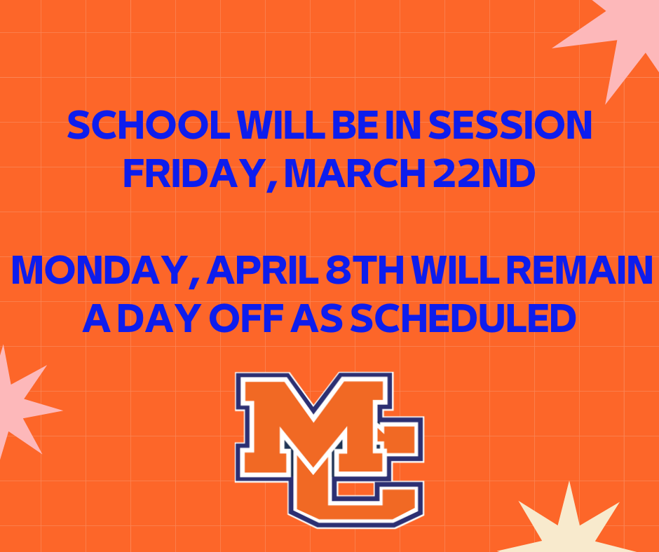 School in Session Friday