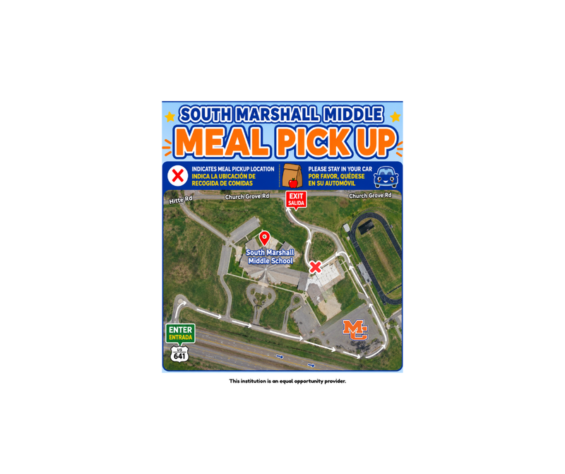 New SMMS meal pickup location