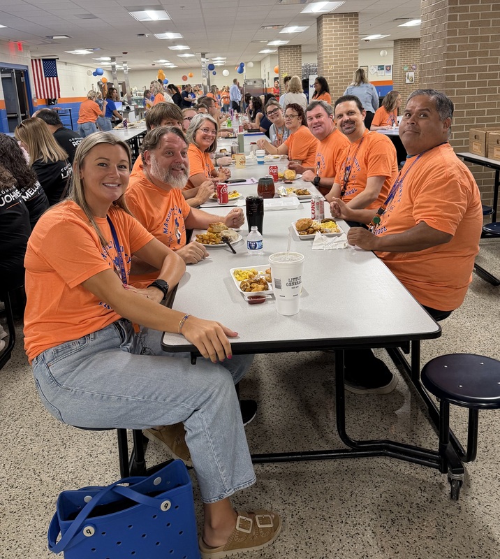 Some MCHS staff at opening day breakfast