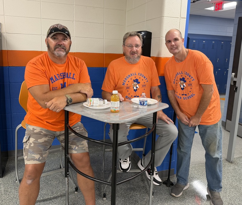 Some MCHS staff at opening day breakfast
