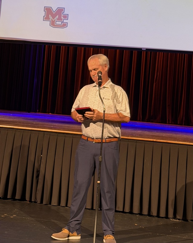 Barry Faith's brother, Ronnie, accepted the award in memory of his brother