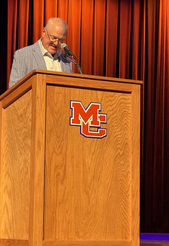 Master of Ceremonies Jeff Waters