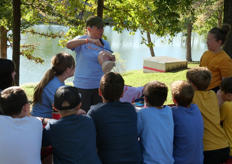 Hygiene (brushing teeth) demonstration