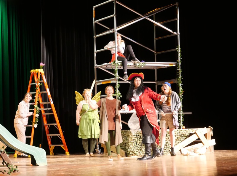 Tinker Bell on stage