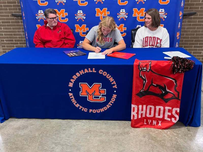 Trinlee Anderson signing to play softball at Rhodes Collegeat