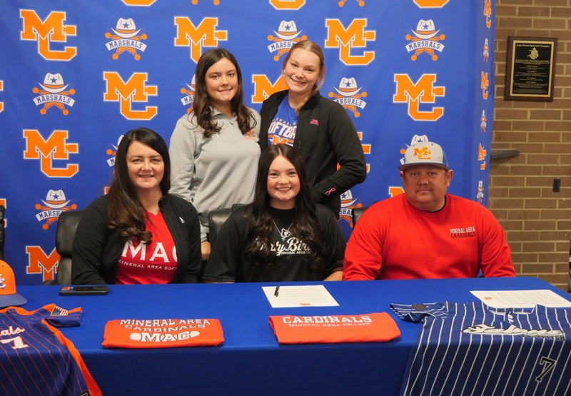 Macy McLeod signs to play softball at Mineral Area College
