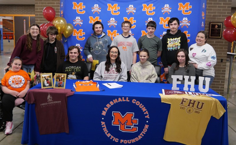 Audrey Grace Brown signs with Freed-Hardeman Track and Field