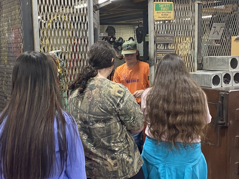 SMMS 8th graders tour MCTC