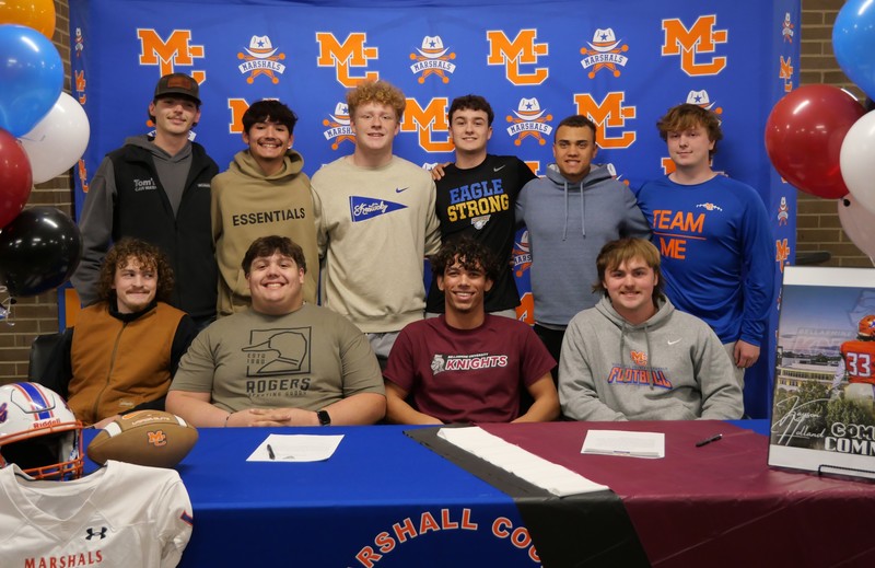 MCHS senior Kayson Holland signs to play football at Bellarmine Univ.