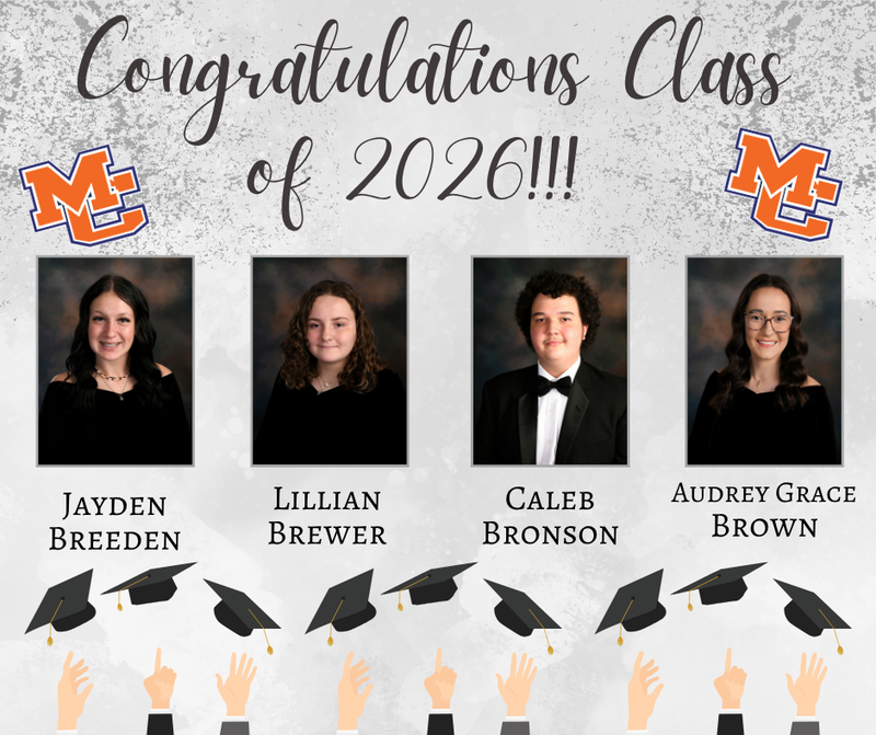 Senior Salutes Breeden, Brewer, Bronson, Brown