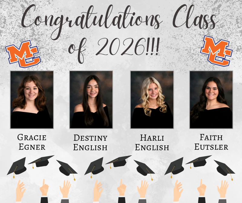 Senior Salutes Egner, D English, H English, Eutsler