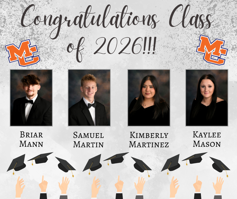 Class of 2026 Senior Salutes Mann, Martin, Martinez, Mason