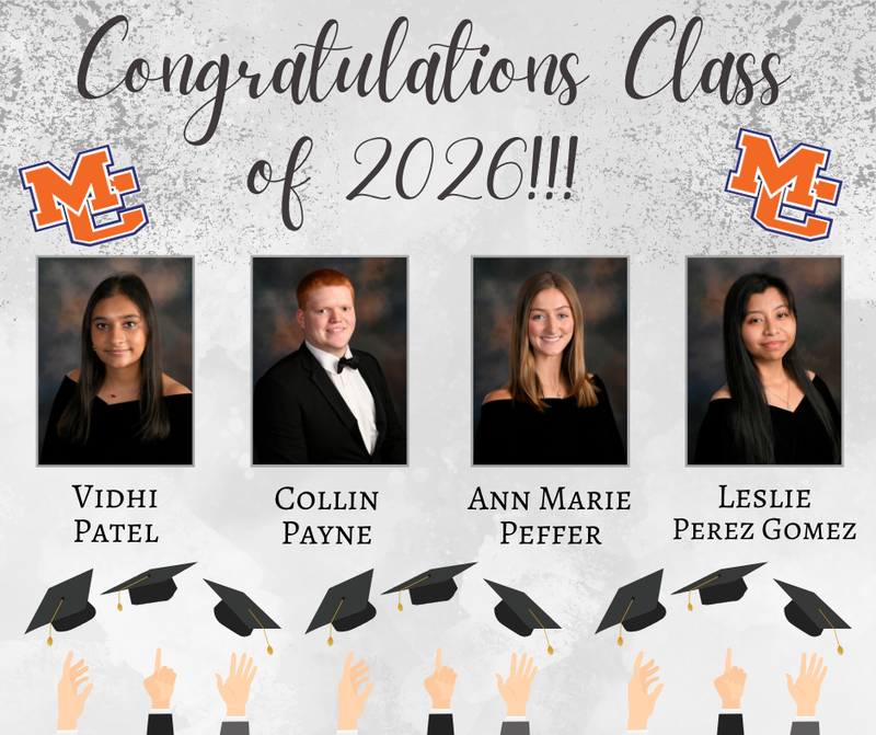 Class of 2026 Senior Salutes Patel, Payne, Peffer, Perez Gomez