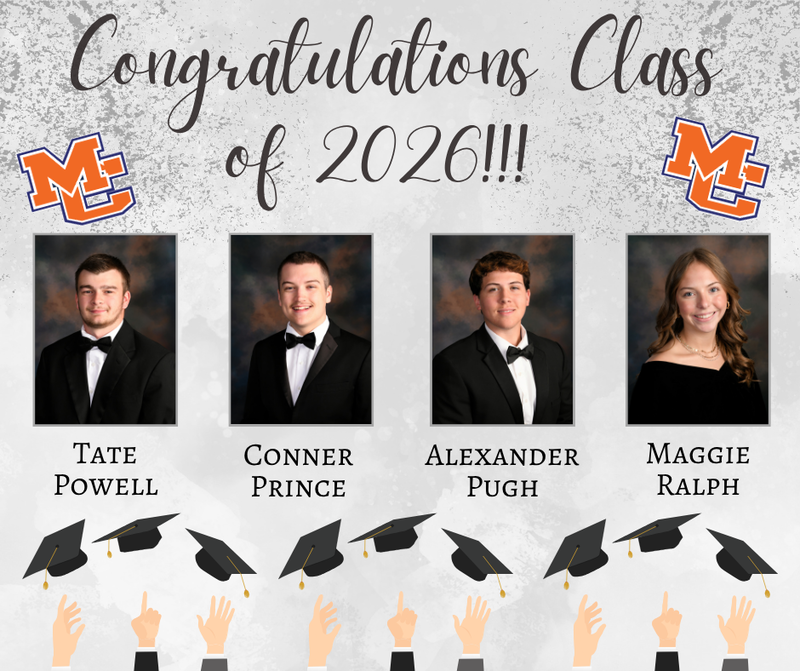Class of 2026 Senor Salutes T Powell, Prince, Pugh, Ralph