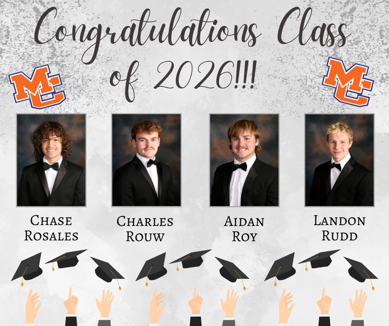 Class of 2026 Senior Salutes Rosales, Rouw, Roy, Rudd