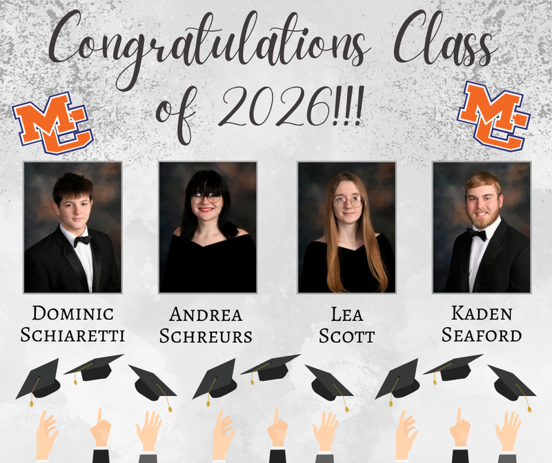 Class of 2026 Senior Salutes Schiaretti, Schreurs, Scott Seaford