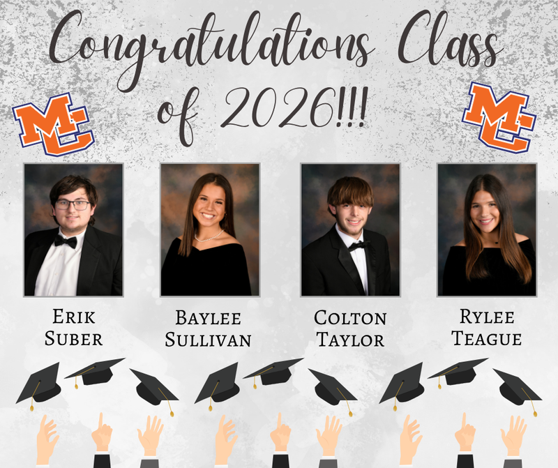 Class of 2026 Senior Salutes Suber, Sullivan, Taylor, Teague