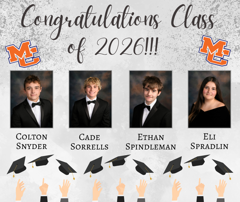 Class of 2026 Senior Salutes Snyder, Sorrells, Spindleman, Spradlin