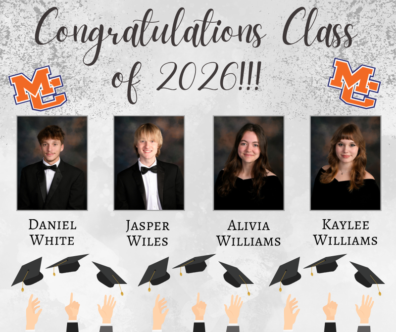 Class of 2026 Senior Salutes White, Wiles, A Williams, K Williams