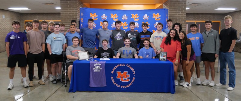Andrew Kimbro signing to play golf at Asbury Univ.
