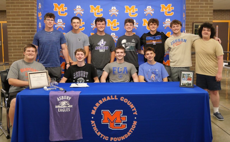 Andrew Kimbro signing to play golf at Asbury Univ.
