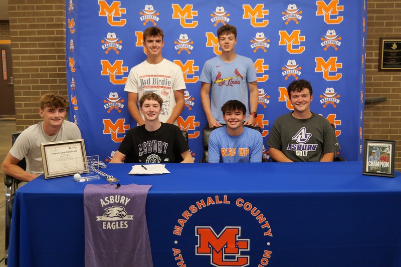 Andrew Kimbro signing to play golf at Asbury Univ.