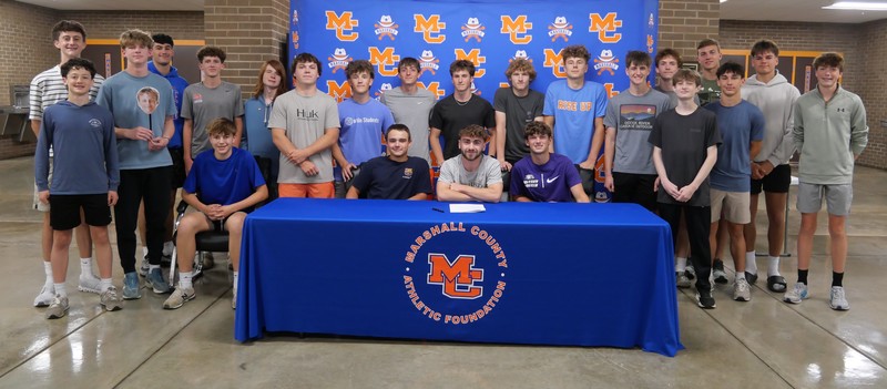 Ethan Upton signs to play soccer at Manchester Univ.
