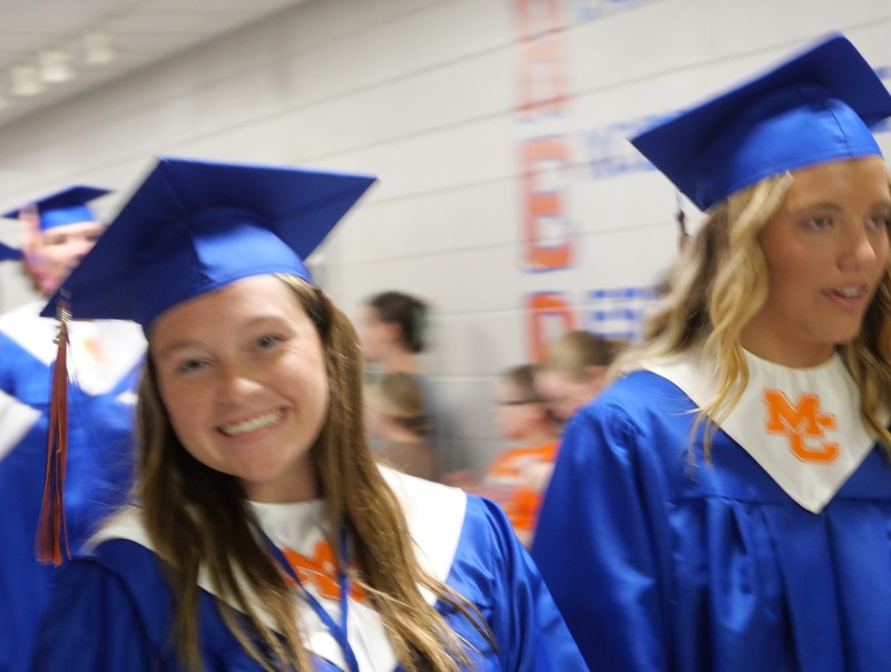 Seniors walking through NMMS