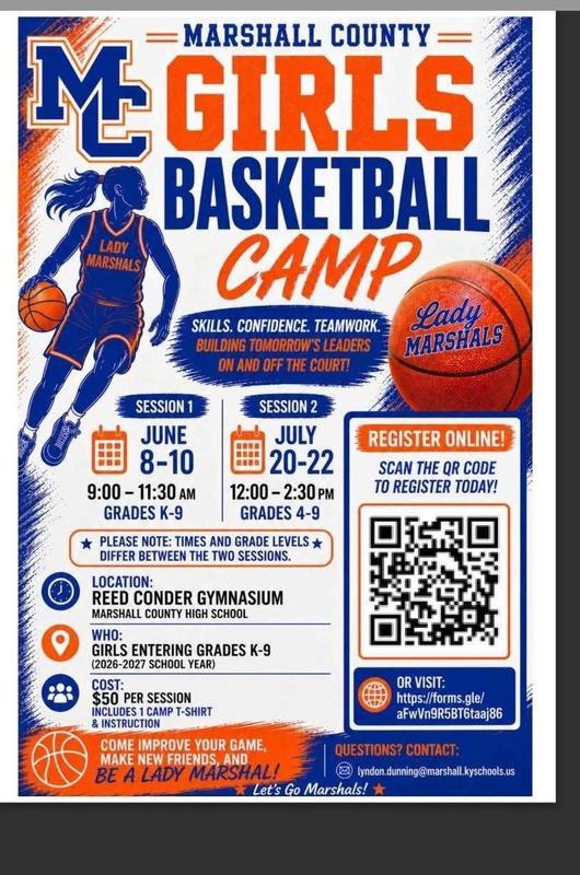 Girls basketball camp information