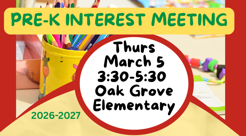 Pre K Meeting