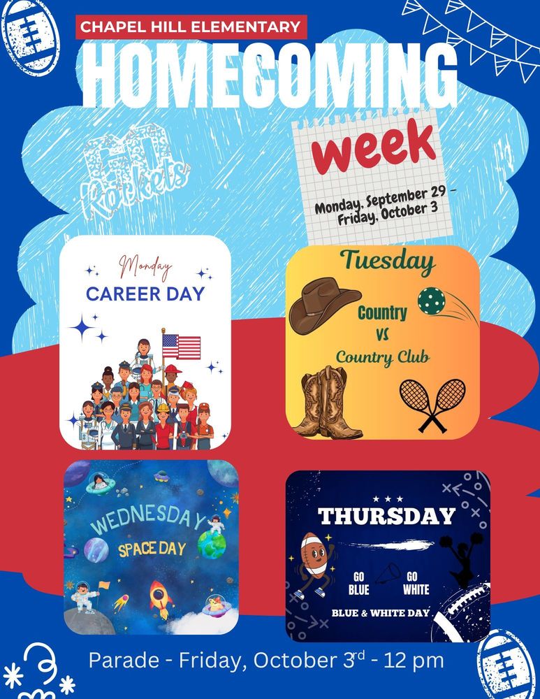 Homecoming dress up days