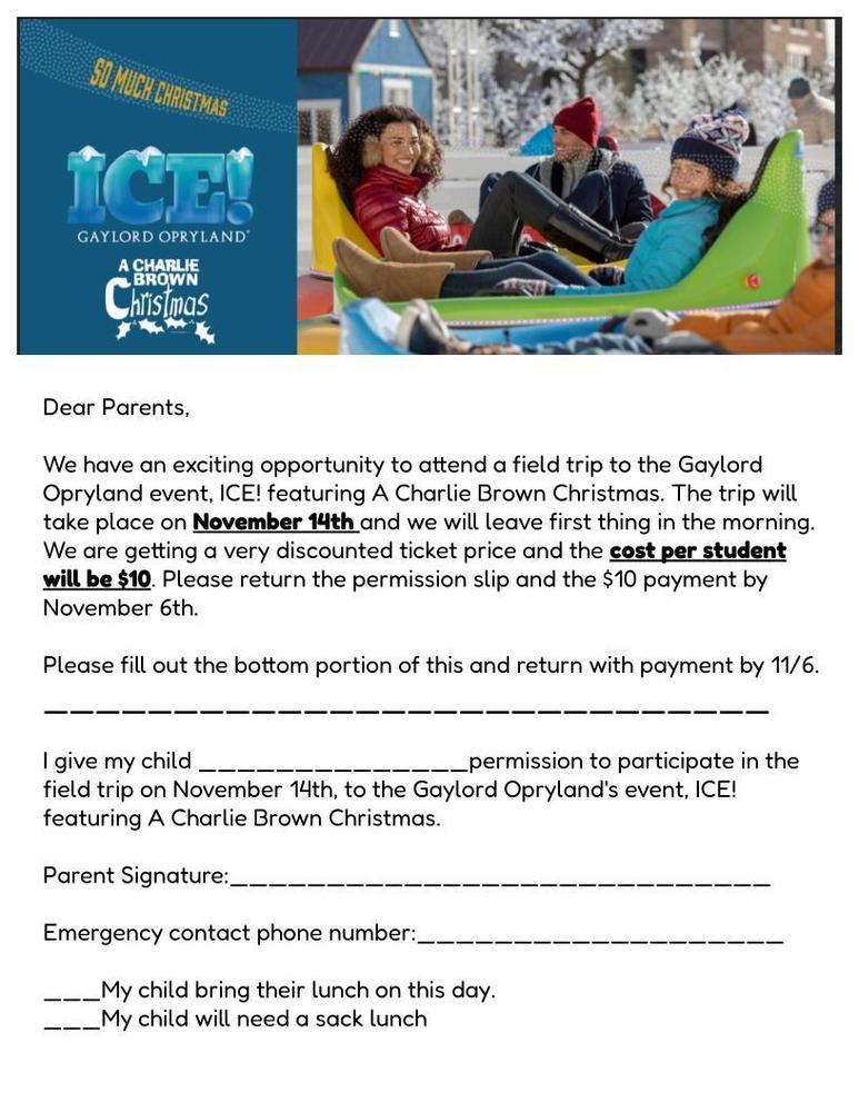 ^th Grade Field Trip