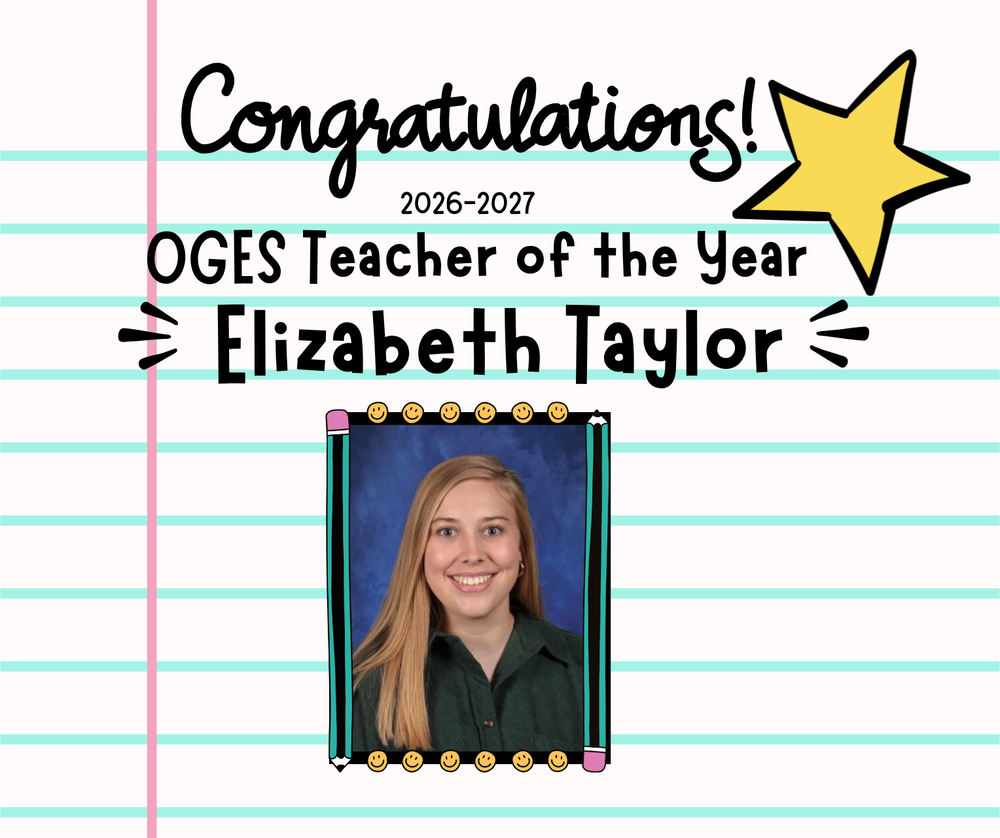 Miss Taylor- Teacher of the Year