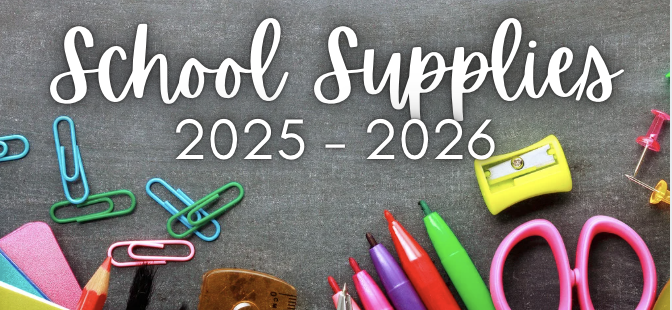 School Supply Lists
