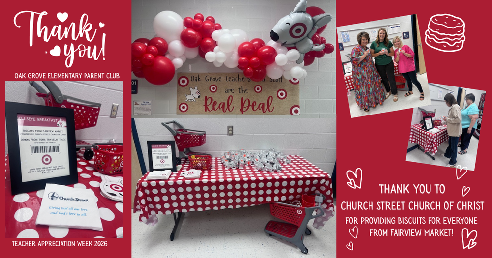 Teacher Appreciation Week starts!