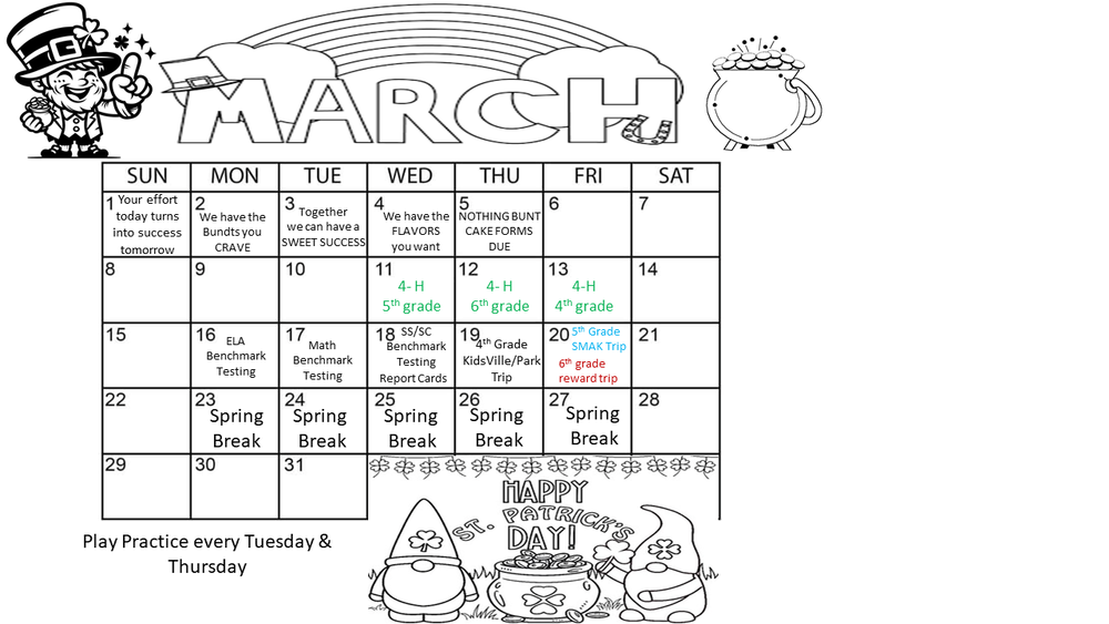 March