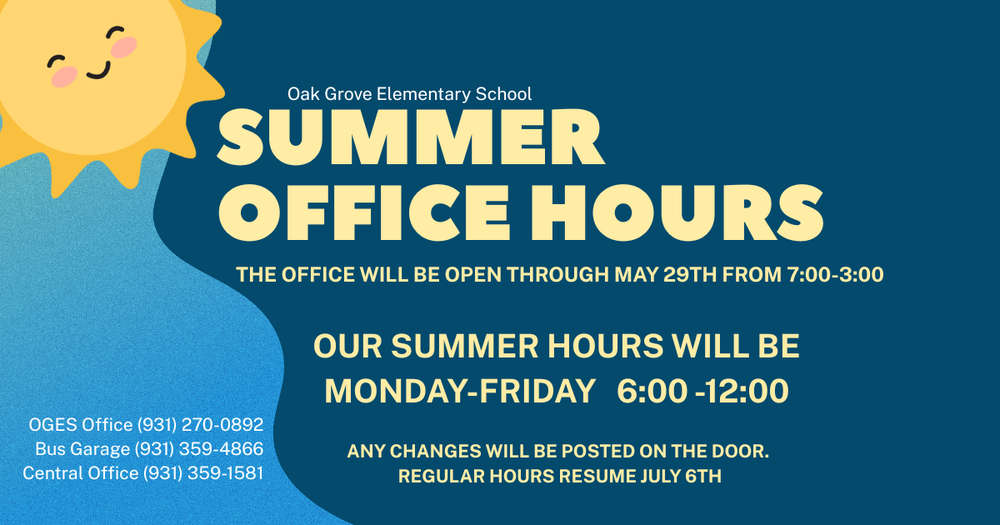 Summer Hours