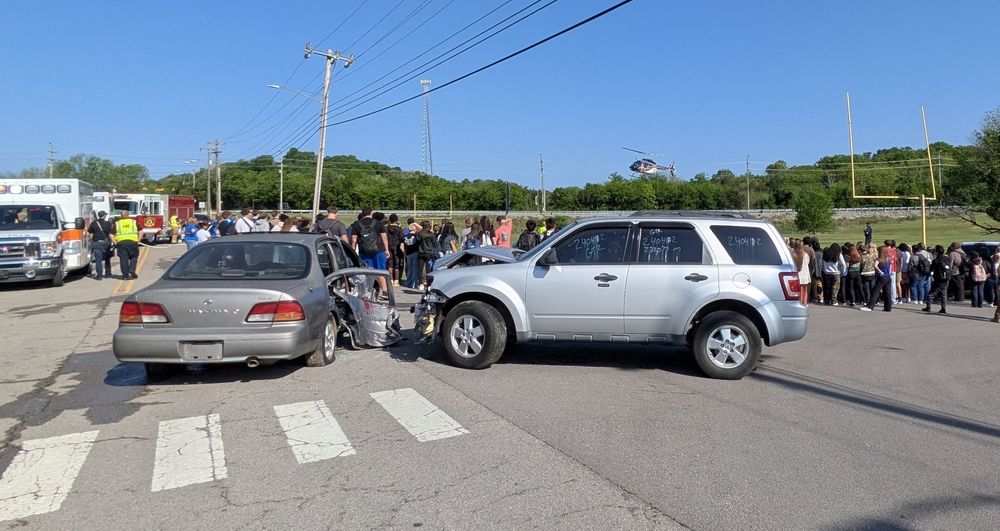 mock crash