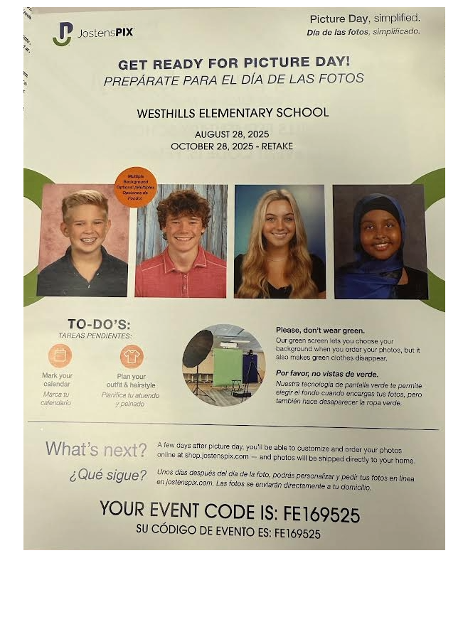 Picture Day Info