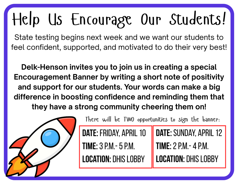 Encourage our students