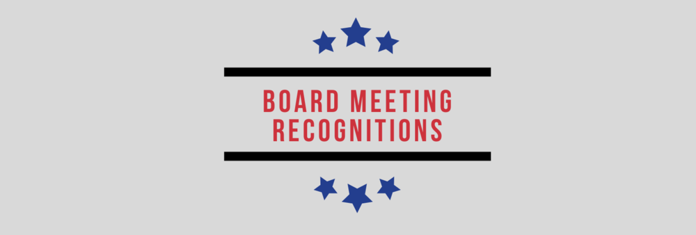 Board recognitions