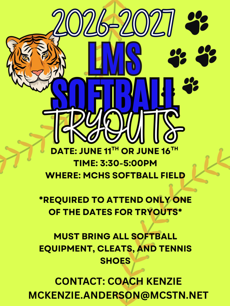 LMS Softball Tryouts