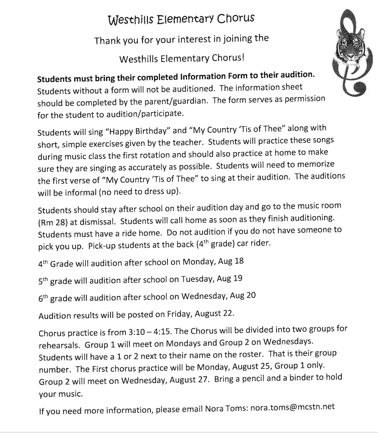 Interest Letter