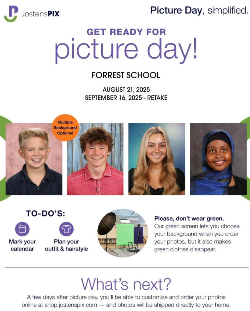 Picture Day Info