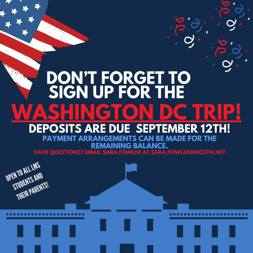 Washington, DC Deposit Deadline is Approaching