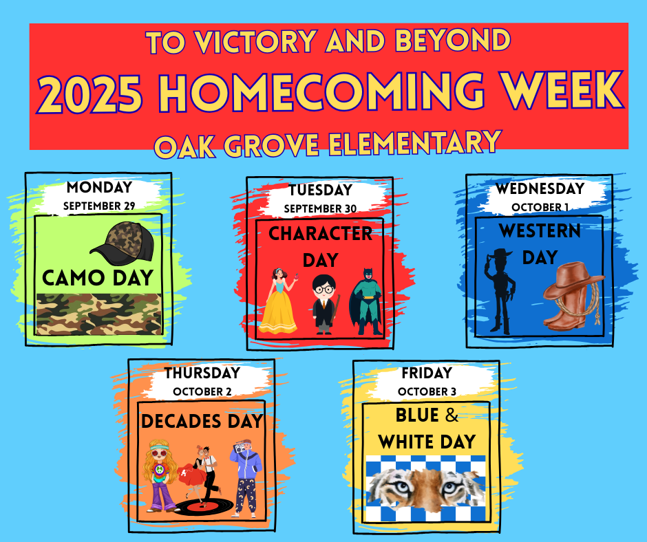 OGES Homecoming Dress Up Days