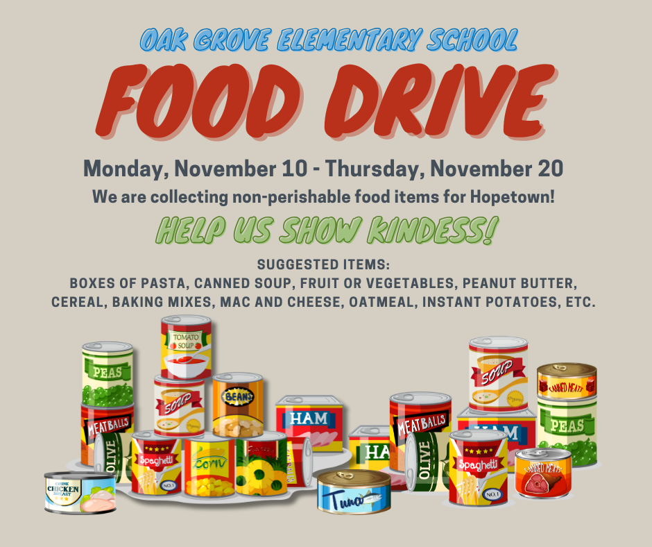 OGES Food Drive 2025