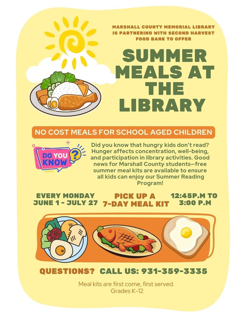 Summer Meals at the Library 