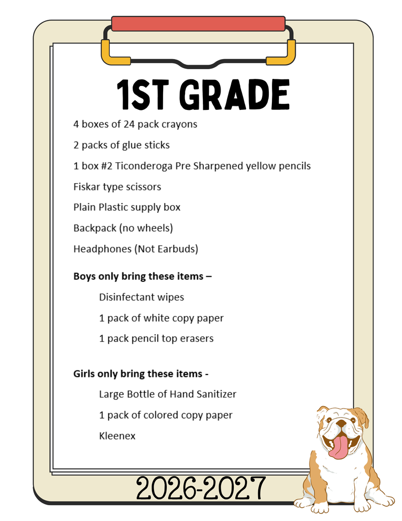 1st Grade